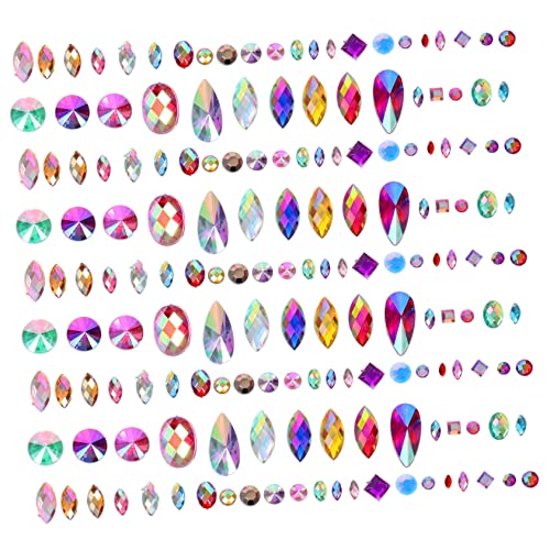 PartyKindom 300 Stück Teiliges Flatback Strasssteine Bunte Nail Art Rhinestones Multifunktionale DIY Bastelsteine mit Glänzender Oberfläche für Nageldesign Schmuck und Dekoration PartyKindom 300 Stück Teiliges Flatback Strasssteine Bunte Nail Art Rhinestones Multifunktionale DIY Bastelsteine mit Glänzender Oberfläche für Nageldesign Schmuck und Dekoration von PartyKindom