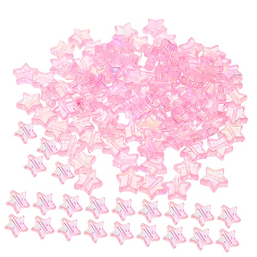 PartyKindom 300Stücke DIY Fünfzackige Sternperlen Acrylperlen für Schmuckherstellung Bastelbedarf für Armbänder und für Kreative PartyKindom 300Stücke DIY Fünfzackige Sternperlen Acrylperlen für Schmuckherstellung Bastelbedarf für Armbänder und für Kreative von PartyKindom