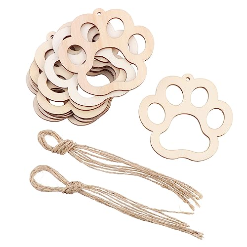 PartyKindom 30Stücke Hängende Holzscheiben mit Ropes Dekorative DIY Anhänger für Weihnachten und Bastelprojekte für Kreative und Kinderaktivitäten PartyKindom 30Stücke Hängende Holzscheiben mit Ropes Dekorative DIY Anhänger für Weihnachten und Bastelprojekte für Kreative und Kinderaktivitäten von PartyKindom