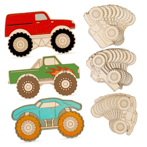 PartyKindom 30Stücke Holz Ausschnitte für Basteln und Bemalen Unlackierte Holzformen für Projekte Geschenkidee für Bastel PartyKindom 30Stücke Holz Ausschnitte für Basteln und Bemalen Unlackierte Holzformen für Projekte Geschenkidee für Bastel von PartyKindom