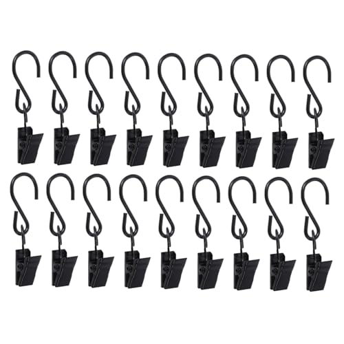 PartyKindom 30Stücke Metall S Haken für Lichterketten Wetterfeste Clips für Outdoor Dekorationen und Robust für Partys und Weihnachtsbeleuchtung PartyKindom 30Stücke Metall S Haken für Lichterketten Wetterfeste Clips für Outdoor Dekorationen und Robust für Partys und Weihnachtsbeleuchtung von PartyKindom