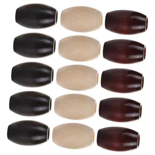 PartyKindom 30Stücke Oval Holzperlen DIY Schmuckperlen für Handwerk Natürliche Holzperlen Verschiedenen Farben für Armbänder und Projekte PartyKindom 30Stücke Oval Holzperlen DIY Schmuckperlen für Handwerk Natürliche Holzperlen Verschiedenen Farben für Armbänder und Projekte von PartyKindom