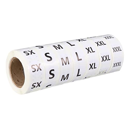 PartyKindom 3500 Stück Teiliges Runde Selbstklebende Größenetiketten für Kleidung Xs Xxxl Sichere Materialqualität Vielseitig Stoff Kunststoff Papier Praktisch für Bekleidungskennzeichnung PartyKindom 3500 Stück Teiliges Runde Selbstklebende Größenetiketten für Kleidung Xs Xxxl Sichere Materialqualität Vielseitig Stoff Kunststoff Papier Praktisch für Bekleidungskennzeichnung von PartyKindom