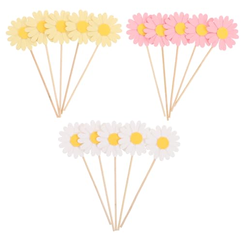PartyKindom 36 Stück Blumen Tortenaufleger Doppelter Schicht für Geburtstagsfeiern Shower und Frühlingspartys Bunte Kuchendekorationen PartyKindom 36 Stück Blumen Tortenaufleger Doppelter Schicht für Geburtstagsfeiern Shower und Frühlingspartys Bunte Kuchendekorationen von PartyKindom