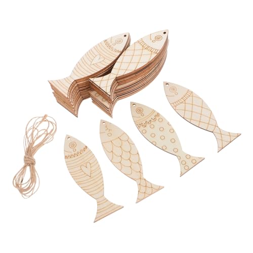 PartyKindom 36 Stück Diy Bastelzuschnitte Meereslebens Ausschnitte Holz Unfertige Fischformen für Kreative Projekte für Hochzeiten Geburtstagsfeiern und Bastelaktivitäten PartyKindom 36 Stück Diy Bastelzuschnitte Meereslebens Ausschnitte Holz Unfertige Fischformen für Kreative Projekte für Hochzeiten Geburtstagsfeiern und Bastelaktivitäten von PartyKindom