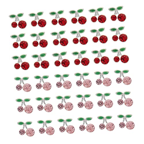 PartyKindom 36 Stück Kirsche Nagel Charms Nagel Schmuck Dekorationen für DIY Nail Art für Feste und Besondere Anlässe PartyKindom 36 Stück Kirsche Nagel Charms Nagel Schmuck Dekorationen für DIY Nail Art für Feste und Besondere Anlässe von PartyKindom