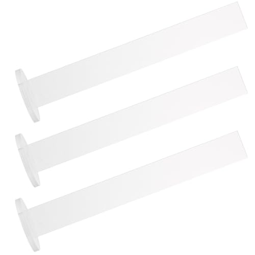 PartyKindom 3Sätze Acryl Klebebandständer Organizer für Washi Tapes und Klebebänder Platzsparend und Einfach zu Montieren für Kreatives Basteln und DIY Projekte von PartyKindom