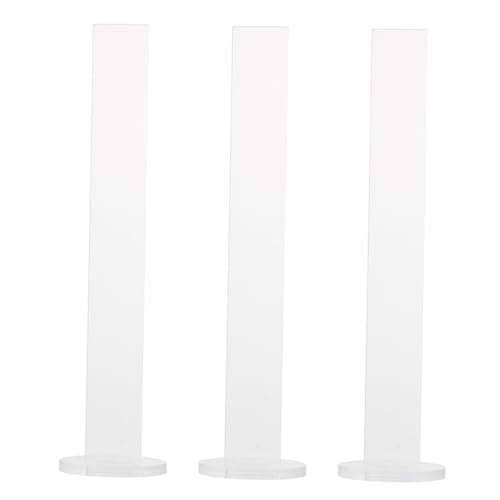PartyKindom 3Stücke Teiliges Acryl Bandhaltergestell für Washi Tape und Klebeband Vertikaler für Dekorative Klebebänder Platzsparendes Design für DIY Projekte und Kreative Aufbewahrung von PartyKindom