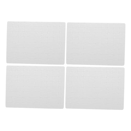 PartyKindom 4 Blätter Blanko Puzzle Teile zum Bemalen und Gestalten DIY Puzzlespiel Weiß Unbedruckt für Kinderhand Auge koordination Kreative Bastelprojekte und Persönliche Dekoration PartyKindom 4 Blätter Blanko Puzzle Teile zum Bemalen und Gestalten DIY Puzzlespiel Weiß Unbedruckt für Kinderhand Auge koordination Kreative Bastelprojekte und Persönliche Dekoration von PartyKindom