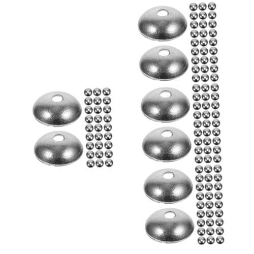 PartyKindom 4 Sätze Perlenkappen Spacer Beads Für Diy Schmuckherstellung Für Armbänder Und Rostfrei Und Langlebig 200 Stück * 4 PartyKindom 4 Sätze Perlenkappen Spacer Beads Für Diy Schmuckherstellung Für Armbänder Und Rostfrei Und Langlebig 200 Stück * 4 von PartyKindom