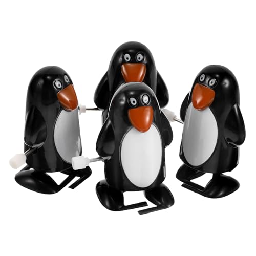 PartyKindom 4 Stück Aufzieh Pinguin Weihnachtsfiguren für Partytüten und Strümpfe Witzige Deko für Festlichkeiten mit Schnellem Aufziehmechanismus für Spannende Wettkämpfe und Spaß PartyKindom 4 Stück Aufzieh Pinguin Weihnachtsfiguren für Partytüten und Strümpfe Witzige Deko für Festlichkeiten mit Schnellem Aufziehmechanismus für Spannende Wettkämpfe und Spaß von PartyKindom