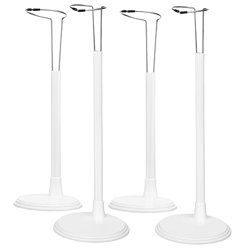 PartyKindom 4 Stück Doll Display Stand Teilig Stabiler Puppenständer Wiederverwendbar für Actionfiguren und Puppen Dekorativer und Funktionaler Halter für Verschiedene von PartyKindom