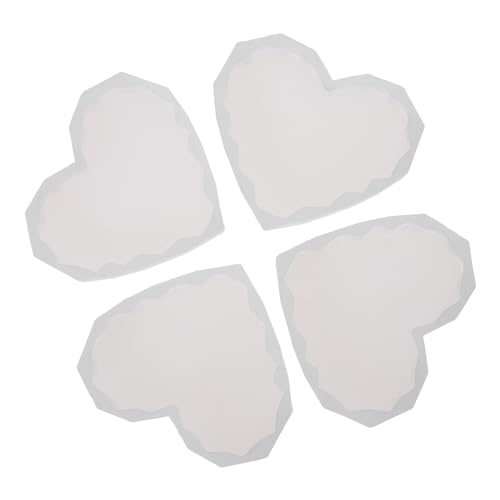 PartyKindom 4 Stück Herzförmige Silikon Gießform für DIY Coaster Kristall Epoxidharz Formen Einfach zu Entformen Hautfreundlich für Kreative Bastelprojekte für Untersetzer PartyKindom 4 Stück Herzförmige Silikon Gießform für DIY Coaster Kristall Epoxidharz Formen Einfach zu Entformen Hautfreundlich für Kreative Bastelprojekte für Untersetzer von PartyKindom
