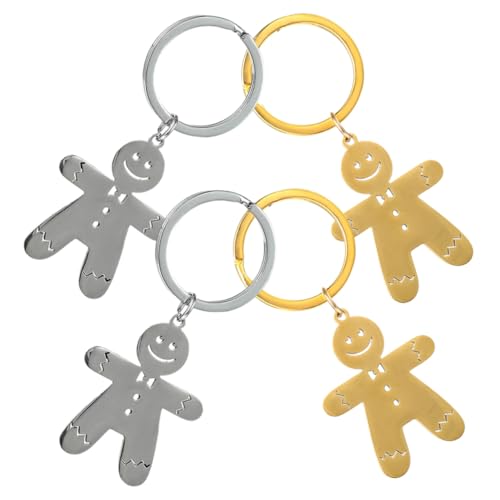 PartyKindom 4 Stück Lebkuchenmann Schlüsselanhänger Lebkuchentaschen Anhänger Lebkuchen Schlüsselanhänger Weihnachten Lebkuchen Charme Weihnachtsparty Gastgeschenk Lebkuchen Anhänger PartyKindom 4 Stück Lebkuchenmann Schlüsselanhänger Lebkuchentaschen Anhänger Lebkuchen Schlüsselanhänger Weihnachten Lebkuchen Charme Weihnachtsparty Gastgeschenk Lebkuchen Anhänger von PartyKindom