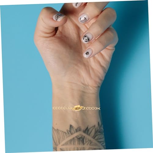 PartyKindom 4 Stück Magnetischer Kettenverlängerer Teiliges mit Karabinerverschluss DIY Schmuckverlängerung für Halsketten und Armbänder Stabile Metallketten in Gold und Weißgoldfarben für PartyKindom 4 Stück Magnetischer Kettenverlängerer Teiliges mit Karabinerverschluss DIY Schmuckverlängerung für Halsketten und Armbänder Stabile Metallketten in Gold und Weißgoldfarben für von PartyKindom