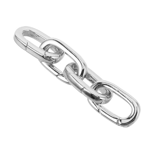 PartyKindom 4 Stück Schmuckanschlussschnalle Halskettenöse Anhängerverschluss Halskettenverstärker Für Halsketten Halskette Detangler-verschluss Anhänger Verbinden Verschluss Silver Kupfer PartyKindom 4 Stück Schmuckanschlussschnalle Halskettenöse Anhängerverschluss Halskettenverstärker Für Halsketten Halskette Detangler-verschluss Anhänger Verbinden Verschluss Silver Kupfer von PartyKindom