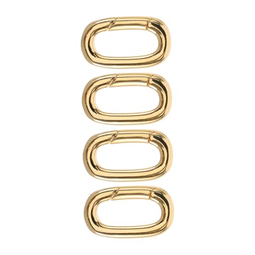 PartyKindom 4 Stück Schnallen Halskettenverschluss Karabiner Armbandherstellung Verschlüsse Halsketten Entwirrer Armbandverbinder Verschluss Halskettenverkürzer Clip Anhänger von PartyKindom