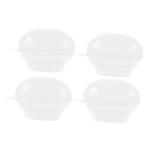 PartyKindom 4 Stück Teiliges Silikon Ei Gießform für Epoxidharz Flexible Formen für DIY Dekoration Glatte Oberfläche Vielseitig für und Bastelprojekte von PartyKindom