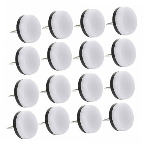 PartyKindom 40 Stück Möbelbeine Nylon Pads mit Rutschfestem Schutz für Holzboden Langlebige Möbelgleiter mit Stabilen Nägeln für Stühle und Tische PartyKindom 40 Stück Möbelbeine Nylon Pads mit Rutschfestem Schutz für Holzboden Langlebige Möbelgleiter mit Stabilen Nägeln für Stühle und Tische von PartyKindom