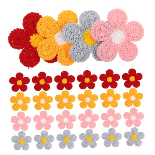 PartyKindom 40 Stück Teiliges Gestickter Blumen Applikationen Große Bunte Stoffblumen in Rot Gelb Blau Handbestickt Langlebige Näh Applikationen für DIY Kleidung Jacken Taschen Accessoires PartyKindom 40 Stück Teiliges Gestickter Blumen Applikationen Große Bunte Stoffblumen in Rot Gelb Blau Handbestickt Langlebige Näh Applikationen für DIY Kleidung Jacken Taschen Accessoires von PartyKindom