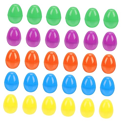 PartyKindom 40 Stück Teiliges aus Kunststoff Kleine Befüllbare Eier mit Einfachem Öffnungsmechanismus Dekorative Geschenkboxen für Osterparty Geruchsfreie Sichere Kinderspielzeuge PartyKindom 40 Stück Teiliges aus Kunststoff Kleine Befüllbare Eier mit Einfachem Öffnungsmechanismus Dekorative Geschenkboxen für Osterparty Geruchsfreie Sichere Kinderspielzeuge von PartyKindom