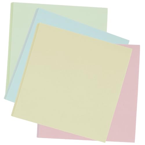 PartyKindom 400Stücke Bunte Notizaufkleber Abnehmbare Memo Pads für Büro Schule und Kreative Projekte Hochwertige Selbstklebende Haftnotizen für Archivierung und Organisation von PartyKindom