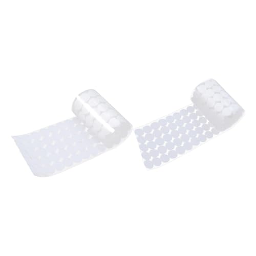 PartyKindom 450 Paare Selbstklebende Klettpunkte Weiß Ømm Rund Dots mit Starker Haftung für Textilien Sofa und Dekoration Einfaches Anbringen Langlebig Vielseitig für Glatte Oberflächen PartyKindom 450 Paare Selbstklebende Klettpunkte Weiß Ømm Rund Dots mit Starker Haftung für Textilien Sofa und Dekoration Einfaches Anbringen Langlebig Vielseitig für Glatte Oberflächen von PartyKindom