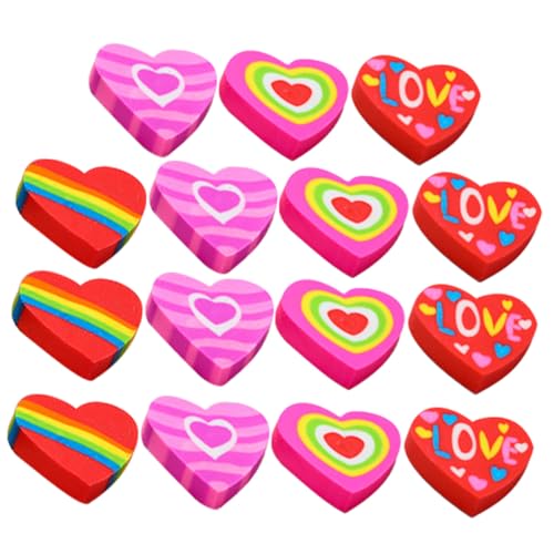 PartyKindom 48 Stück Teiliges Kleine Herz radiergummis für Abwischbar Langlebig und Praktisch Bunte Mini radierer für Schüler Kreatives Schreibwarenzubehör für Schule und Büro PartyKindom 48 Stück Teiliges Kleine Herz radiergummis für Abwischbar Langlebig und Praktisch Bunte Mini radierer für Schüler Kreatives Schreibwarenzubehör für Schule und Büro von PartyKindom