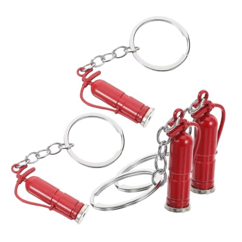 PartyKindom 4Stücke Feuerwehrmann Schlüsselanhänger Anhänger für Taschen Geldbörsen Autoschlüssel Dekoration für Feuerwehrfans und Geschenkidee PartyKindom 4Stücke Feuerwehrmann Schlüsselanhänger Anhänger für Taschen Geldbörsen Autoschlüssel Dekoration für Feuerwehrfans und Geschenkidee von PartyKindom
