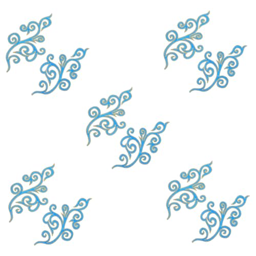 PartyKindom 5 Paare Wolken Stickapplikationen Vintage Stickerei Aufnäher zum Aufbügeln und Annähen für Hochzeitskleider Bühnenkostüme Brautmode Zubehör See Blau PartyKindom 5 Paare Wolken Stickapplikationen Vintage Stickerei Aufnäher zum Aufbügeln und Annähen für Hochzeitskleider Bühnenkostüme Brautmode Zubehör See Blau von PartyKindom