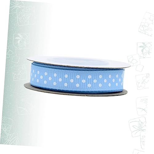 PartyKindom 5 Rollen Dotted Ribbon Geschenkband für DIY Bastelprojekte Blau für Dekoration Hochzeitsfeiern Geburtstagsgeschenke und Verpackungen PartyKindom 5 Rollen Dotted Ribbon Geschenkband für DIY Bastelprojekte Blau für Dekoration Hochzeitsfeiern Geburtstagsgeschenke und Verpackungen von PartyKindom