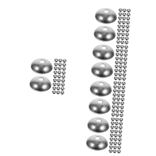 PartyKindom 5 Sätze Perlenkappen Spacer Beads Für Diy Schmuckherstellung Für Armbänder Und Einfache Handhabung Und Vielseitig Einsetzbar 200 Stück * 5 von PartyKindom
