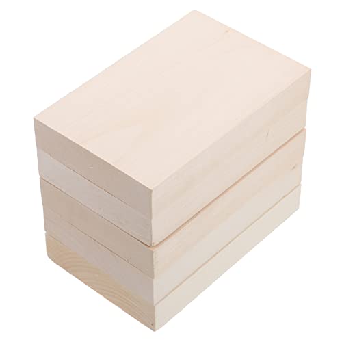 PartyKindom 5 Stück Basswood Schnitzholzplatten Unbehandelte DIY Holzplatten mit Glatter Oberfläche für Handwerk Holzschnitzerei Bastelmaterial PartyKindom 5 Stück Basswood Schnitzholzplatten Unbehandelte DIY Holzplatten mit Glatter Oberfläche für Handwerk Holzschnitzerei Bastelmaterial von PartyKindom