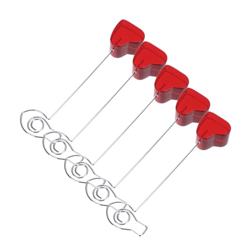 PartyKindom 5 Stück Fischförmige Notizhalter mit Herz Stabile Namensschild Clips für Büro und Hochzeit Kreative Visitenkartenhalter Tischdekoration Leicht und PartyKindom 5 Stück Fischförmige Notizhalter mit Herz Stabile Namensschild Clips für Büro und Hochzeit Kreative Visitenkartenhalter Tischdekoration Leicht und von PartyKindom