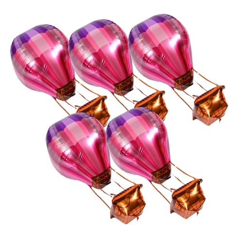 PartyKindom 5stücke Heißluftballon-dekoration Folienballons Für Geburtstagsparty Aluminiumfolienballons Als Mittelstück Schwimmendes Partyornament Für Tischdekoration PartyKindom 5stücke Heißluftballon-dekoration Folienballons Für Geburtstagsparty Aluminiumfolienballons Als Mittelstück Schwimmendes Partyornament Für Tischdekoration von PartyKindom
