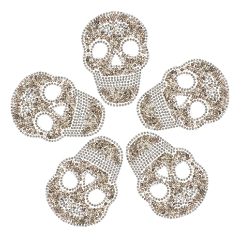 PartyKindom 5 Stück Hot-Bohr-Patch Halloweenkostüm Zurück Aufnäher für Kleidung nähen Blau Form Patch aufnähen Patches nähen Skelettschädel Stickereiflecken Flicken aufnähen Aufkleber Grau PartyKindom 5 Stück Hot-Bohr-Patch Halloweenkostüm Zurück Aufnäher für Kleidung nähen Blau Form Patch aufnähen Patches nähen Skelettschädel Stickereiflecken Flicken aufnähen Aufkleber Grau von PartyKindom