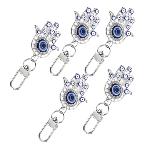 PartyKindom 5 Stück Schlüsselanhänger Hand der Fatima Netter Schlüsselbund Halter familiar glucksbringer schlüsselring schlüsselkette Tasche hängender Schlüsselanhänger Schlüsselanhänger-Charm PartyKindom 5 Stück Schlüsselanhänger Hand der Fatima Netter Schlüsselbund Halter familiar glucksbringer schlüsselring schlüsselkette Tasche hängender Schlüsselanhänger Schlüsselanhänger-Charm von PartyKindom