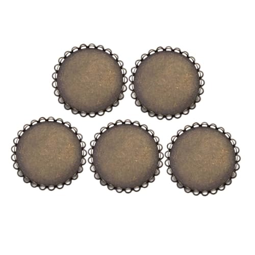 PartyKindom 5 Stück Teiliges Antike Brooch Base aus Edelstahl DIY Broschenboden für Schmuckherstellung Robuste Anstecknadel für Kleidung Taschen und Jacken Rostfrei und Langlebig PartyKindom 5 Stück Teiliges Antike Brooch Base aus Edelstahl DIY Broschenboden für Schmuckherstellung Robuste Anstecknadel für Kleidung Taschen und Jacken Rostfrei und Langlebig von PartyKindom