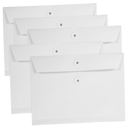 PartyKindom 5 Stück Teiliges Dokumentenordner Stabile Kraftpapier Aktenhüllen mit Schnurverschluss Dicke Reißfeste Dateiordner für Büro Schule Sichere Aufbewahrung Wichtiger Unterlagen PartyKindom 5 Stück Teiliges Dokumentenordner Stabile Kraftpapier Aktenhüllen mit Schnurverschluss Dicke Reißfeste Dateiordner für Büro Schule Sichere Aufbewahrung Wichtiger Unterlagen von PartyKindom