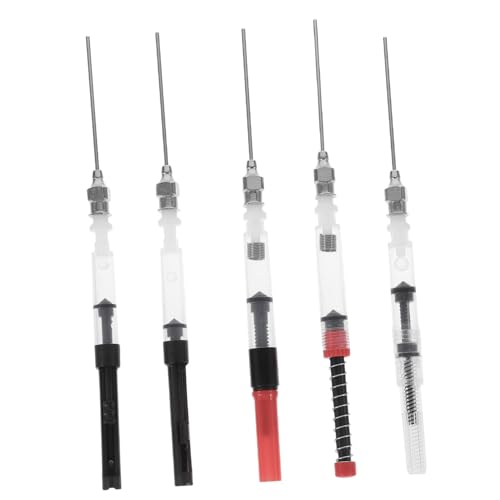 PartyKindom 5 Stück Teiliges Füllfederhalter Tintenabsorber aus Metall und Kunststoff Wiederverwendbar Ergonomisch Transparent und Schwarz Einfach zu Bedienen Geeignet für Schüler und PartyKindom 5 Stück Teiliges Füllfederhalter Tintenabsorber aus Metall und Kunststoff Wiederverwendbar Ergonomisch Transparent und Schwarz Einfach zu Bedienen Geeignet für Schüler und von PartyKindom