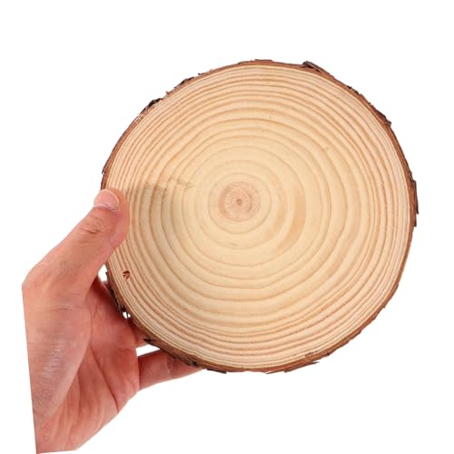 PartyKindom 5 Stück Unbehandelte Holzscheiben Teilig Rundholzscheiben für DIY Basteln Hochzeit Dekoration Naturholz Rundstücke Vielseitig Einsetzbar für Wohnaccessoires und Fotografie PartyKindom 5 Stück Unbehandelte Holzscheiben Teilig Rundholzscheiben für DIY Basteln Hochzeit Dekoration Naturholz Rundstücke Vielseitig Einsetzbar für Wohnaccessoires und Fotografie von PartyKindom