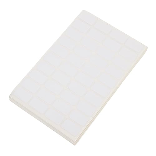 PartyKindom 50 Blatt Selbstklebende Blanko Etiketten Aufkleber Vielseitig Beschriftbar für Haushalt Büro und Schule Einfache Anwendung für Vorratsdosen Flaschen DIY Dekoration und PartyKindom 50 Blatt Selbstklebende Blanko Etiketten Aufkleber Vielseitig Beschriftbar für Haushalt Büro und Schule Einfache Anwendung für Vorratsdosen Flaschen DIY Dekoration und von PartyKindom