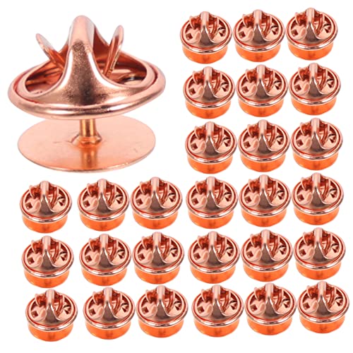 PartyKindom 50 Sätze Brosche Zubehör für Kleidung Stiftverriegelung zurück Schmetterlingskupplungsstifte Pin zurück basteln bastelset Schmucknadel hinten Pin-Sicherheitsrücken Kupfer Roségold PartyKindom 50 Sätze Brosche Zubehör für Kleidung Stiftverriegelung zurück Schmetterlingskupplungsstifte Pin zurück basteln bastelset Schmucknadel hinten Pin-Sicherheitsrücken Kupfer Roségold von PartyKindom