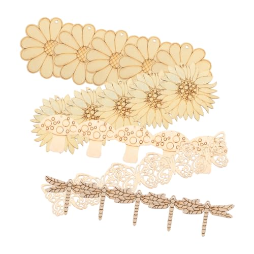 PartyKindom 50 Sätze Unvollendete Holzplatten für DIY Bastelarbeiten mit Naturmotiv Chrysanthemen Regenbogenblumen Schmetterlinge Pilze für Kreative Familienprojekte Hochzeiten PartyKindom 50 Sätze Unvollendete Holzplatten für DIY Bastelarbeiten mit Naturmotiv Chrysanthemen Regenbogenblumen Schmetterlinge Pilze für Kreative Familienprojekte Hochzeiten von PartyKindom