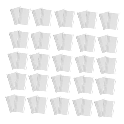 PartyKindom 50 Satz Transparente Clip Etikettenhalter für Drahtregale und Aufbewahrungsboxen Kunststoff Preisschildhalter mit Sicherem Doppelverschluss Klare Regalbeschriftung für Supermarkt PartyKindom 50 Satz Transparente Clip Etikettenhalter für Drahtregale und Aufbewahrungsboxen Kunststoff Preisschildhalter mit Sicherem Doppelverschluss Klare Regalbeschriftung für Supermarkt von PartyKindom