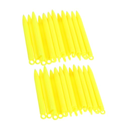 PartyKindom 50 Stück Ersatzstifte für Schreibtafel für Magnetische Zeichenbretter und Doodle Boards Gelb von PartyKindom