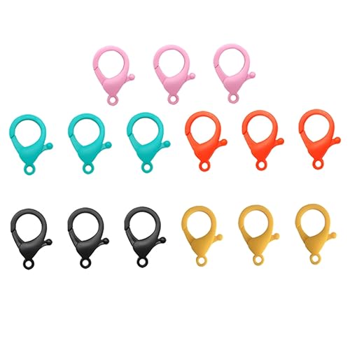 PartyKindom 50 Stück Karabinerverschluss Aus Kunststoff Herstellung Doppelhummerverschluss Drehbare Karabinerverschlüsse Schmuck Hummerverschluss Klaue Clips Hummerhaken Schließe Plastik PartyKindom 50 Stück Karabinerverschluss Aus Kunststoff Herstellung Doppelhummerverschluss Drehbare Karabinerverschlüsse Schmuck Hummerverschluss Klaue Clips Hummerhaken Schließe Plastik von PartyKindom