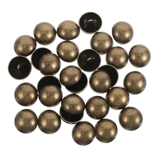 PartyKindom 50 Stück Metall Pilzknöpfe mit Perlenkappe Halbrund mit Schaft Bronzefarben für Blazer Anzug Hemd Jacke Handgenähte Robuste Nähknöpfe für Vielseitige Modegestaltung PartyKindom 50 Stück Metall Pilzknöpfe mit Perlenkappe Halbrund mit Schaft Bronzefarben für Blazer Anzug Hemd Jacke Handgenähte Robuste Nähknöpfe für Vielseitige Modegestaltung von PartyKindom