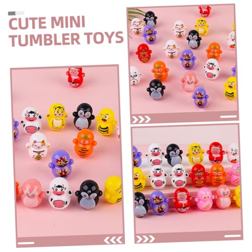 PartyKindom 50 Stück Miniatur Cartoon Wackelpuppen Mini Tiere Party Mitgebsel Jungen Mädchen Tischdeko Kleine Kunststoff Wackelpuppe Spielwaren PartyKindom 50 Stück Miniatur Cartoon Wackelpuppen Mini Tiere Party Mitgebsel Jungen Mädchen Tischdeko Kleine Kunststoff Wackelpuppe Spielwaren von PartyKindom