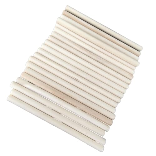 PartyKindom 50 Stück Runde Holzstäbe Langlebiges Massivholz für DIY Modellbau Bastelmaterial Stabile Holzdübel für Kreative Handwerksprojekte und Bau von Modellen PartyKindom 50 Stück Runde Holzstäbe Langlebiges Massivholz für DIY Modellbau Bastelmaterial Stabile Holzdübel für Kreative Handwerksprojekte und Bau von Modellen von PartyKindom
